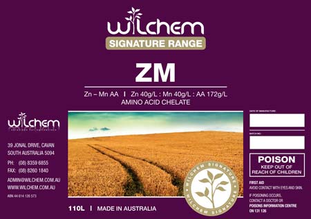 Signature ZM AMINO ACID CHELATE