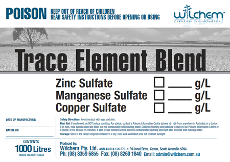 Prescription Blend ZMC Sulfate